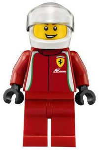Pilote Ferrari 458 Italia GT2 sc007 - Figurine Lego Speed Champions à vendre pqs cher