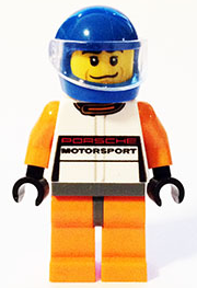 Pilote Porsche 911 GT Driver sc008 - Figurine Lego Speed Champions à vendre pqs cher