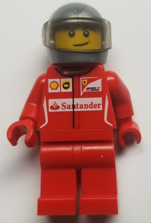 PiloteScuderia Ferrari F14 T sc012 - Figurine Lego Speed Champions à vendre pqs cher