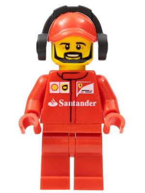 Équipier Scuderia Ferrari sc016 - Figurine Lego Speed Champions à vendre pqs cher
