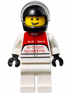 Pilote Audi R18 E-Tron Quattro sc024 - Figurine Lego Speed Champions à vendre pqs cher