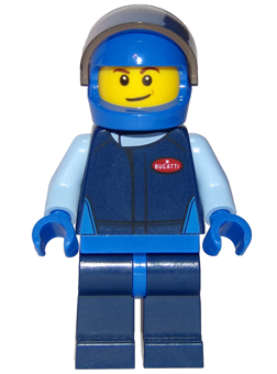 Pilote Bugatti Chiron sc035 - Figurine Lego Speed Champions à vendre pqs cher