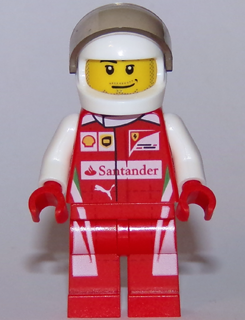 Pilote Scuderia Ferrari SF16-H sc036 - Figurine Lego Speed Champions à vendre pqs cher