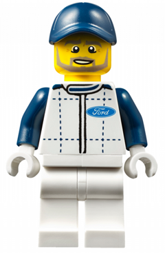 Officier de course sc039 - Figurine Lego Speed Champions à vendre pqs cher