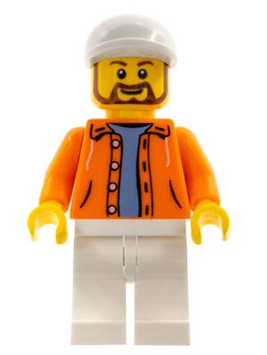 Hot Dog Vendor sc040 - Lego Speed champions minifigure for sale at best price