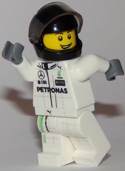 Mercedes F1 W07 Hybrid Driver sc042 - Lego Speed champions minifigure for sale at best price