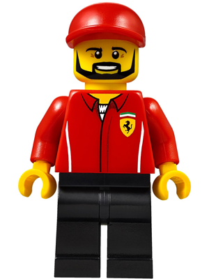 Ferrari Engineer sc050 - Lego Speed champions minifigure for sale at best price