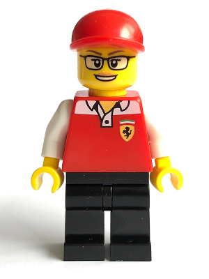 Officier de course Ferrari sc060 - Figurine Lego Speed Champions à vendre pqs cher
