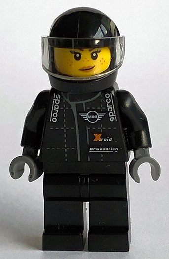 Pilote Mini John Cooper Works Buggy 201 sc070 - Figurine Lego Speed Champions à vendre pqs cher