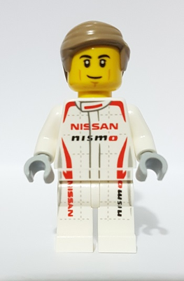 Pilote NISSAN GT-R NISMO sc081 - Figurine Lego Speed Champions à vendre pqs cher