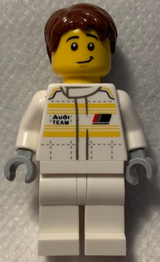 Pilote Audi Sport Quattro S1 1985 sc083 - Figurine Lego Speed Champions à vendre pqs cher