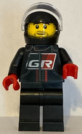 Pilote Toyota GR supra sc087 - Figurine Lego Speed Champions à vendre pqs cher