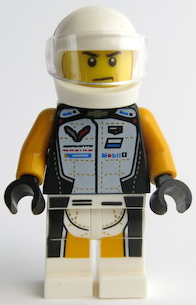 Pilote Chevrolet Corvette C8.R sc088 - Figurine Lego Speed Champions à vendre pqs cher