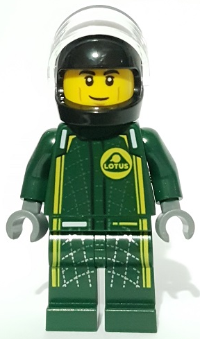 Pilote Lotus Evija sc096 - Figurine Lego Speed Champions à vendre pqs cher