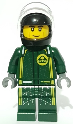 Lotus Evija Driver sc096 - Lego Speed champions minifigure for sale at best price