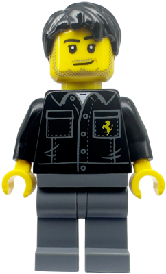 Pilote Ferrari sc105 - Figurine Lego Speed Champions à vendre pqs cher