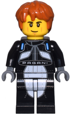 Pilote Pagani sc109 - Figurine Lego Speed Champions à vendre pqs cher