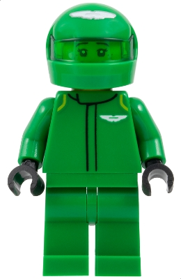Lego Speed Champions sc125 Aston Martin Aramco F1 AMR24 Driver