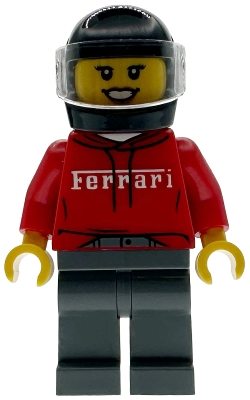 Minifig Lego Speed Champions sc142 Ferrari SF90 XX Stradale Driver
