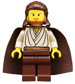Qui-Gon Jinn sw0027 - Lego Star Wars minifigure for sale at best price