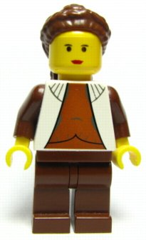 Princesse Leia sw0104 - Figurine Lego Star Wars à vendre pqs cher