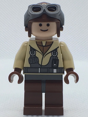 Pilote de chasseur Naboo sw0160 - Figurine Lego Star Wars à vendre pqs cher