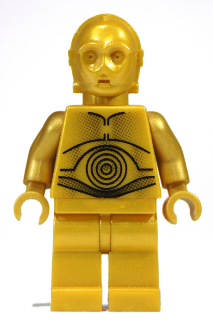 sw0161a LEGO ® Star Wars ™ Figurine C-3PO Pearl Gold Hands Set 10188 