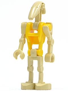 Lego Star Wars The Clone Wars Battle Droid Minifigure Bent Arms Vintage! 