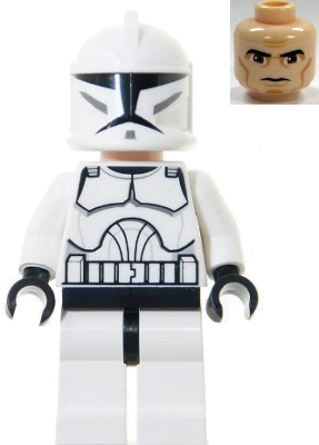 Lego 4 New Star Wars Clone Trooper Minifigures People Figures 