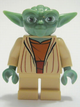 Yoda sw0219 - Figurine Lego Star Wars à vendre pqs cher