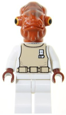 Admiral Ackbar sw0247 - Lego Star Wars minifigure for sale at best price