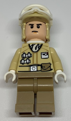 Lego Minifigure Star Wars Hoth Rebel Trooper SW0259 8083 Battle Pack 