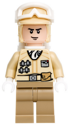 Soldat Rebelle de Hoth sw0291 - Figurine Lego Star Wars à vendre pqs cher