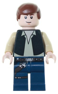Han Solo sw0334 - Figurine Lego Star Wars à vendre pqs cher