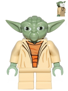 Yoda sw0446 - Figurine Lego Star Wars à vendre pqs cher