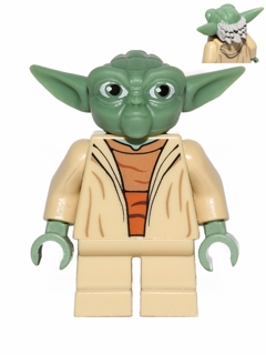 Yoda sw0446a - Figurine Lego Star Wars à vendre pqs cher