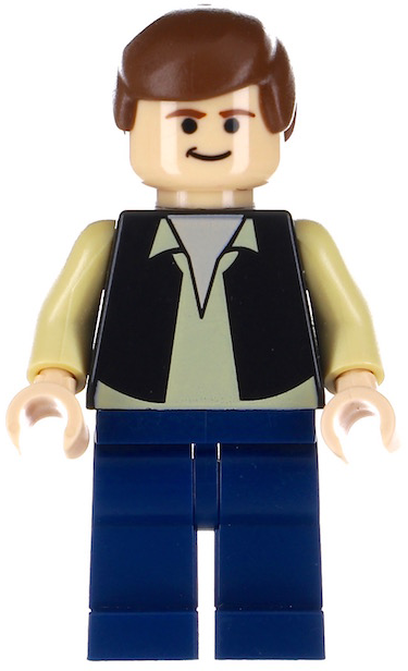 Han Solo sw0601 - Figurine Lego Star Wars à vendre pqs cher