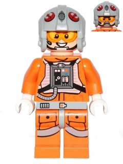 Pilote Rebelle sw0607 - Figurine Lego Star Wars à vendre pqs cher