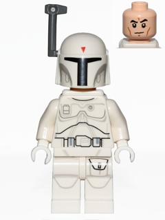 Prototype Exclusive From Encyclopedia White Boba Fett Minifig LEGO Star Wars
