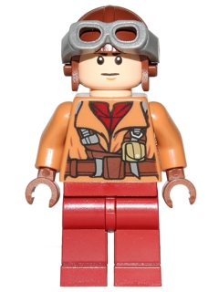 Pilote de chasseur Naboo sw0641 - Figurine Lego Star Wars à vendre pqs cher