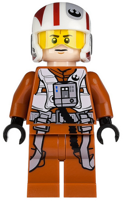 Pilote de X-wing de la Resistance sw0659 - Figurine Lego Star Wars à vendre pqs cher