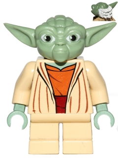 Yoda sw0685 - Figurine Lego Star Wars à vendre pqs cher
