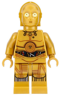 Lego Star Wars C-3PO SW0700 Minifigure Excellent Pre Owned 