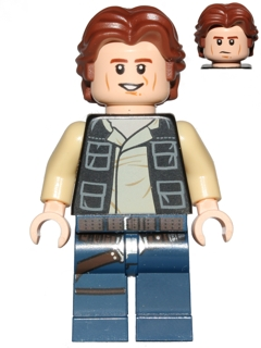 Han Solo sw0771 - Figurine Lego Star Wars à vendre pqs cher
