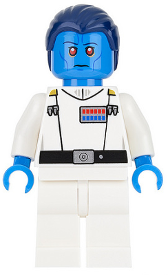 Grand Admiral Thrawn sw0811 - Lego Star Wars minifigure for sale at best price