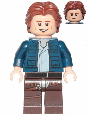 Han Solo sw1021 - Lego Star Wars minifigure for sale at best price