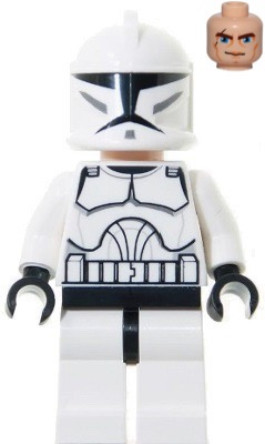 1 Lego kompatibel Klemmbaustein MiniFigur Commander Cody Klon 212 StarWars Armee 