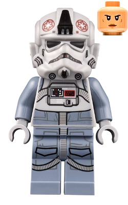 LEGO Minifigura VETRINA TELAIO Star Wars Logo MINIFIGS 
