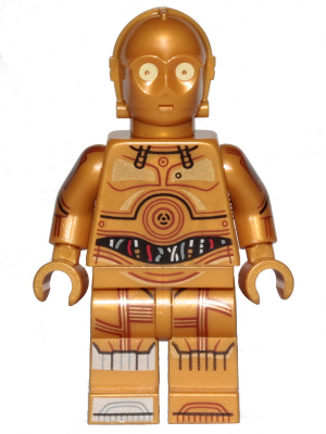 C-3PO sw1201 - Figurine Lego Star Wars à vendre pqs cher