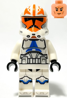 LEGO Pearl Dark Gray Shadow Stormtrooper Minifigure